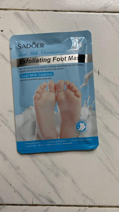 Exfoliating Foot Mask Goat Milk