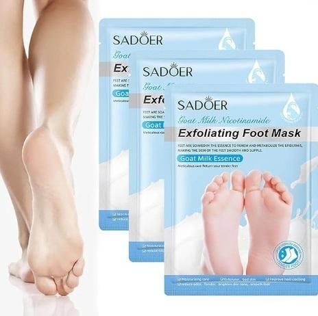 Exfoliating Foot Mask Goat Milk