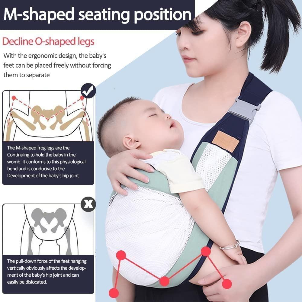 Hands-Free Soft Baby Carrier –  for Newborns (0 to 2 Years)