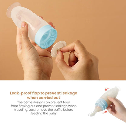 Soft Baby Spoon Feeder (Travel Friendly)