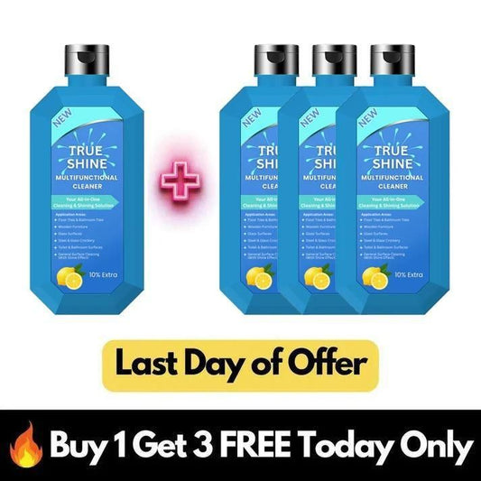 True Shine Multipurpose Cleaner – Buy 1 Get 3 FREE (250ml Each)